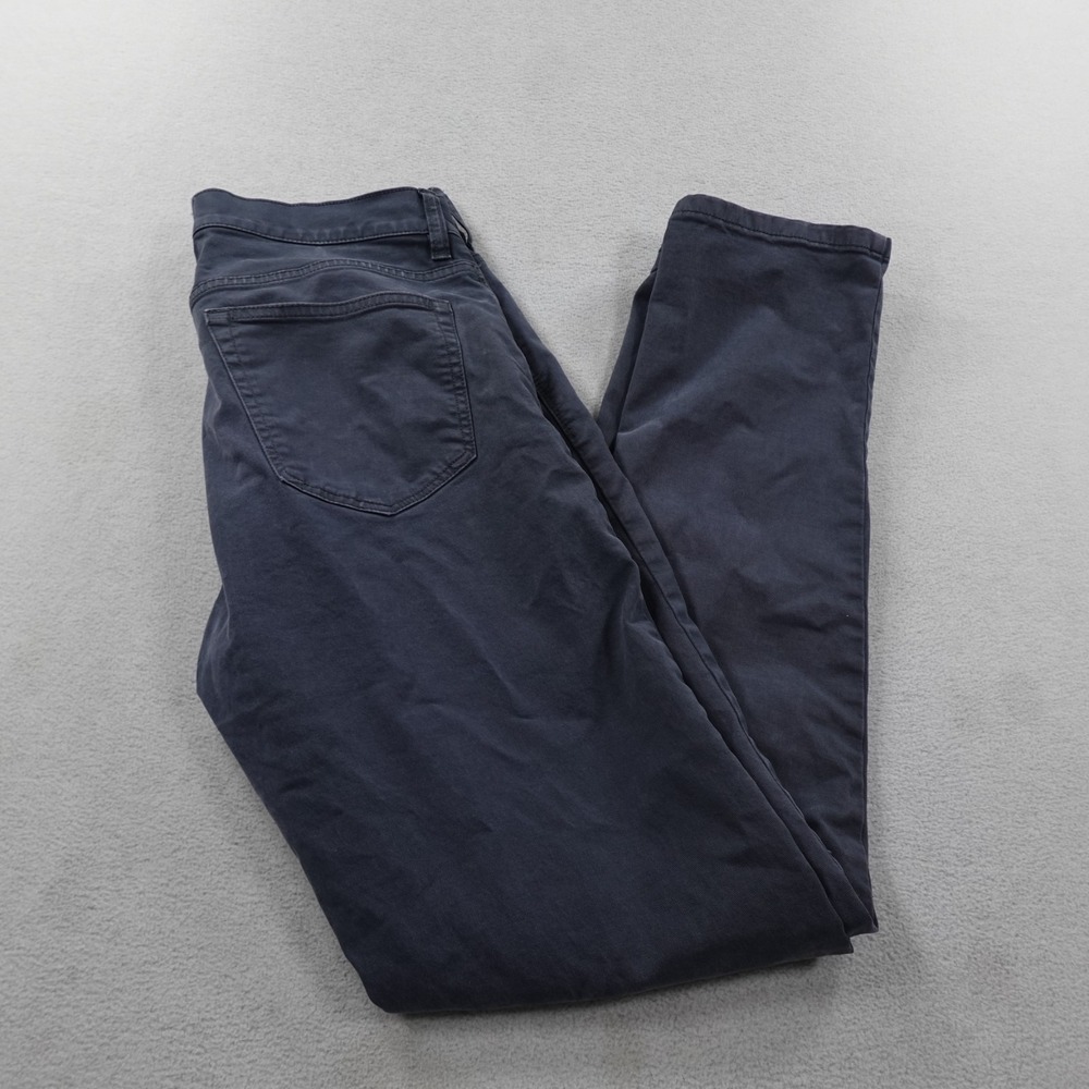 Flint and Tinder 365 Slim Pants Mens 30 Gray 5 Pocket Chino Stretch Casual